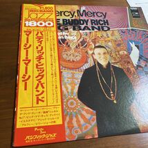 帯付　LP バディ・リッチ・ビッグ・バンド/マーシー・マーシー　THE BUDDY RICH BIG BAND/MERCY,MERCY 1979年_画像2