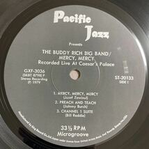 帯付　LP バディ・リッチ・ビッグ・バンド/マーシー・マーシー　THE BUDDY RICH BIG BAND/MERCY,MERCY 1979年_画像8