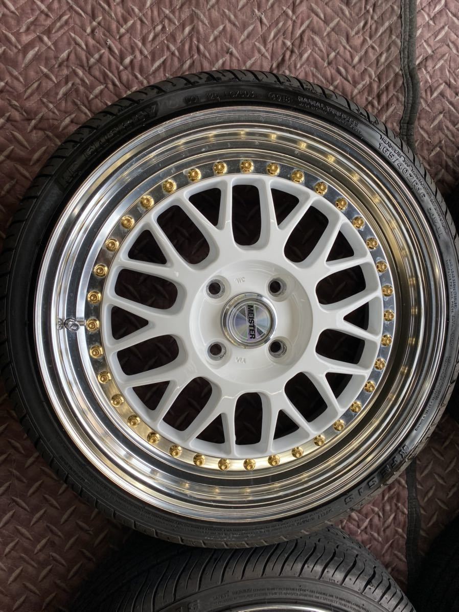 和風 WORK ワーク マイスター M1 3ピース MGM 19×9 -25 5/114.3 新品ホイール1本 | enmouvement.ch