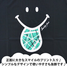 スマイル ニコちゃん 半袖 Tシャツ メンズ スマイリー SMILE グッズ 12229502 Lサイズ BK(ブラック)_画像2