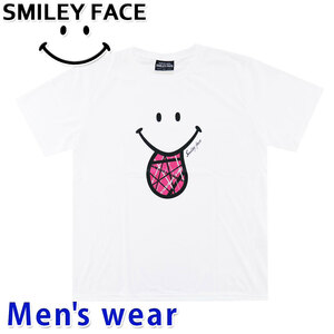 スマイル ニコちゃん 半袖 Tシャツ メンズ スマイリー SMILE グッズ 12229502 Mサイズ WH(ホワイト)