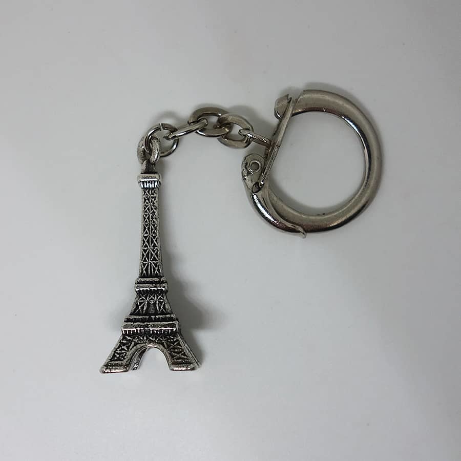 60s フレンチキーホルダー ブルボン PARIS三景 エッフェル塔 - www