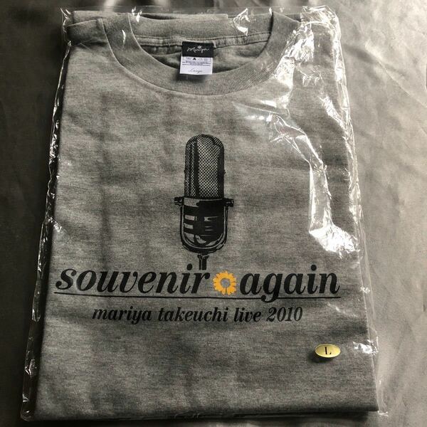 竹内まりや　Tシャツ　Iive 2010 souvenir again