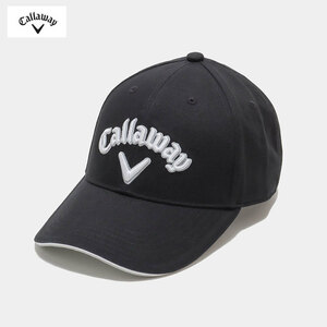 Callaway キャロウェイ ゴルフ キャップ　帽子 C22990104 101 ブラック　フリーサイズ CAP712