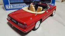 1/18★UH UNIVERSAL HOBBIES 京商★Alfa Romeo SPIDER 赤_画像6