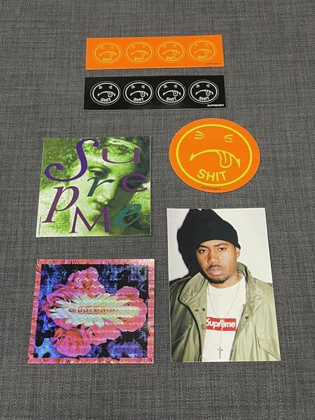 送料無料 Supreme Sticker Set シュプリーム ステッカーセット Nasty Nas Tee 17fw 17aw 立ち上げ 店舗限定 ステッカー セット