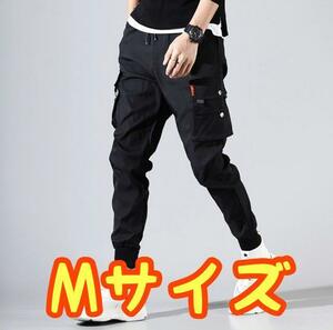  cargo pants black Street work pants men's Korea M size 