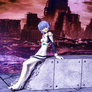  Ayanami Rei Neon Genesis Evangelion PORTRAITS9 port Ray tsu Bandai EVANGELION 1/12 beautiful young lady 