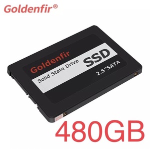 [ the lowest price!]SSD Goldenfir 480GB SATA / 6.0Gbps new goods 2.5 -inch high speed NAND TLC built-in desk top PC laptop black 