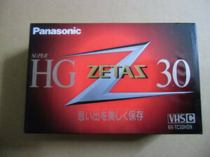  Panasonic нераспечатанный новый товар видео кассетная лента NV-TC30HGN#HG30#ZETAS Gita s#Panasonic# Matsushita промышленность #VHS-C Home видео # Handycam 