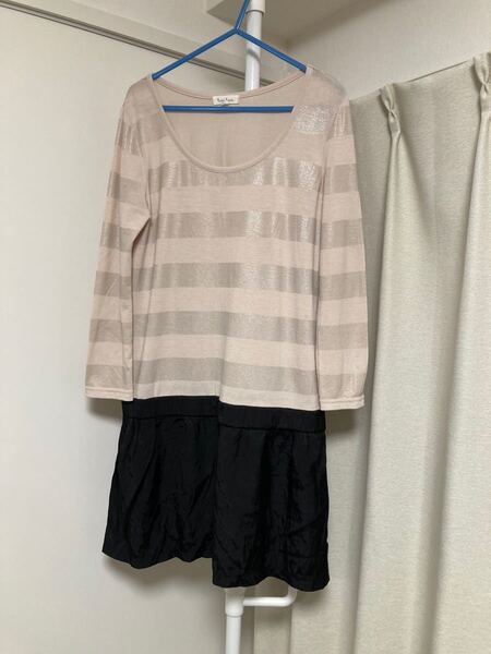 ロペピクニック チュニック 異素材 着丈80 サイズ40