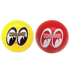 MOONEYES アンテナボールイエロー1個 ＋レッド1個セット 正規品