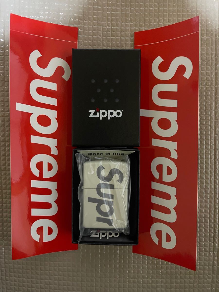 超格安価格 zippo シュプリーム ストライプ 両面加工 希少モデル 2015