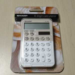 * sharp color design calculator 8 column display white group EL-760R-WX