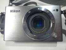値下げ　美品　ニコン　Nikon 1 J4 パワーズームレンズキット（シルバー）　元箱等一式揃い_画像2