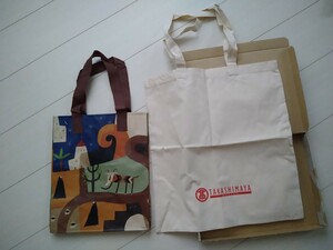 エコバッグ2点。　カルディ　高島屋　