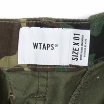 WTAPS 21AW JUNGLE STOCK / TROUSERS / COTTON. RIPSTOP 212WVDT-PTM03 オリーブ サイズ1 ダブルタップス ジャングルストックカーゴパンツ_画像6