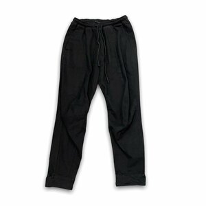 DAUD 22FW CENTRAL SEAM PANTS BUTTONS CLOSURE サイズ48 ブラック M22FW-PT15/T-215 ドーブ セントラルシームパンツ