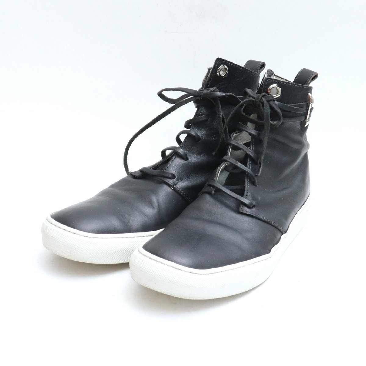 楽天ランキング1位】 未使用 shareef SNEAKER HIGH CUT HIGH LEATHER