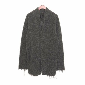 OURET STRIPE LOOP SWEAT SHAWL COLLAR JACKET グレー OR162-3371 オーレット スウェットショールカラージャケット