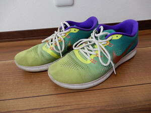 美品　ナイキ　27.5ｃｍ　US9.5　スニーカー　シューズ　フリー ラン NIKE iD FREE RN 857740-994