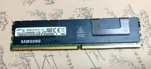 SAMSUNG DDR4 64GB*1枚計64GB 2S2RX4 PC4- 2400T ワークステーション専用メモリ 動作品 