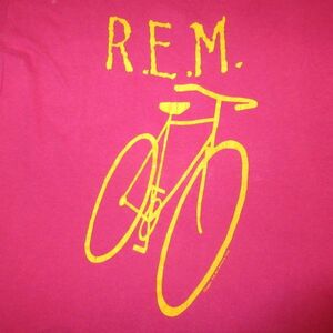 ヴィンテージ 古着 80's 1984年 REM R.E.M. Tシャツ オルタナロック ツアーTシャツ オリジナル 当時物