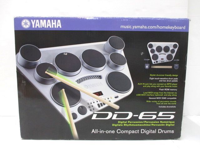 女性が喜ぶ♪ YAMAHAヤマハ DD-65 3シンバル フルセット スネア