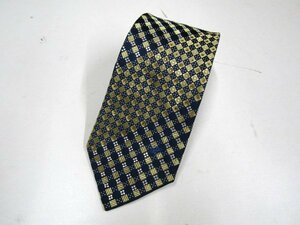 V1343:vintage renoma Renoma галстук / темно-синий золотой / галстук :135