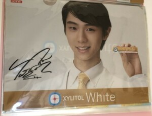 クリアファイル 羽生結弦 ロッテ Lotte.. キシリトール XYLITOL White