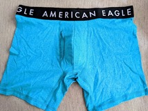 * 2点のみ * AE アメリカンイーグル ボクサーブリーフ トランクス AEO 6" Classic Boxer Brief XXL / Green パロット *_画像1