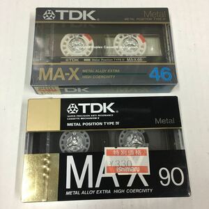 TDK cassette tape metal tape MA-X 46 90