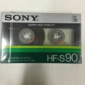 SONY cassette tape normal position HF-S 90 90 minute 