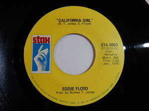 Eddie Floyd California Girl / Woodman Stax US STA-0060 200640 SOUL ソウル レコード 7インチ 45