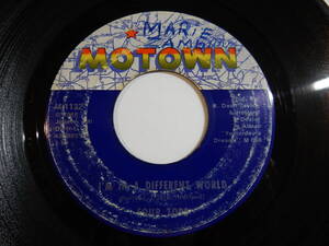 Four Tops I'm In A Different World / Remember When Motown US M-1132 200861 SOUL ソウル レコード 7インチ 45