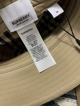 M 新品 BURBERRY ロゴ バケットハット 8048770 バーバリー_画像6