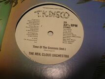 ●DISCO DANCE 12inch●NEIL CLOUD ORCHESTRA / TIME OF THE SEASONS_画像2