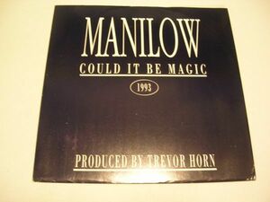 ●DISCO DANCE 12inch●BARRY MANILOW / COULD IT BE MAGIC 1993 REMIX