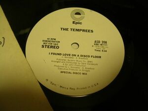 ●DISCO SOUL 12inch●TEMPREES / I FOUND A LOVE ON A DISCO FLOOR