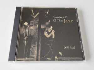 【良好美品】Emily Saxe/Broadway & All That Jazz CD MISS EMILY PRODUCTIONS MEP1102 99年自主制作盤,入手困難希少作品,エミリーサックス