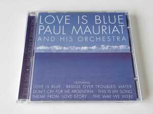 Paul Mauriat & His Orchestra/Love Is Blue CD POLYGRAM UK 554 224-2 97年リリース,名曲20曲,Bridge Over Troubled Water,Malaguena,She,