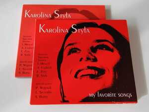 Karolina Styla /My Favorite Songs スリップケース入デジパックCD NOTTWO RECORDS MW711-2 ポーランドシンガー99年作品,C.Corea,A.C.Jobim