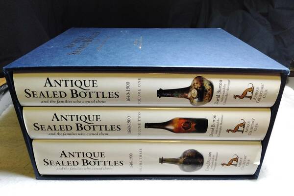 ＜洋書＞アンティーク・シールドボトル　1640-1900年　写真資料集『ANTIQUE SEALED BOTTLES and the Families who Owned Them』古ワイン瓶