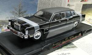 * rare out of print *Road Signature*1/24*1972 Lincoln Continental Limousine*re- gun large ..≠ Franklin Mint 