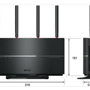 BUFFALO WiFi 無線LAN ルーター WXR-2533DHP2