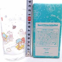キキララ【Sanrio】リトルツインスターズ グラス ガラス コップ サンリオ 295ml_画像6