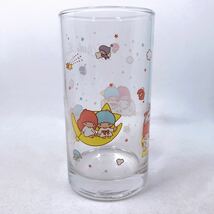 キキララ【Sanrio】リトルツインスターズ グラス ガラス コップ サンリオ 295ml_画像3
