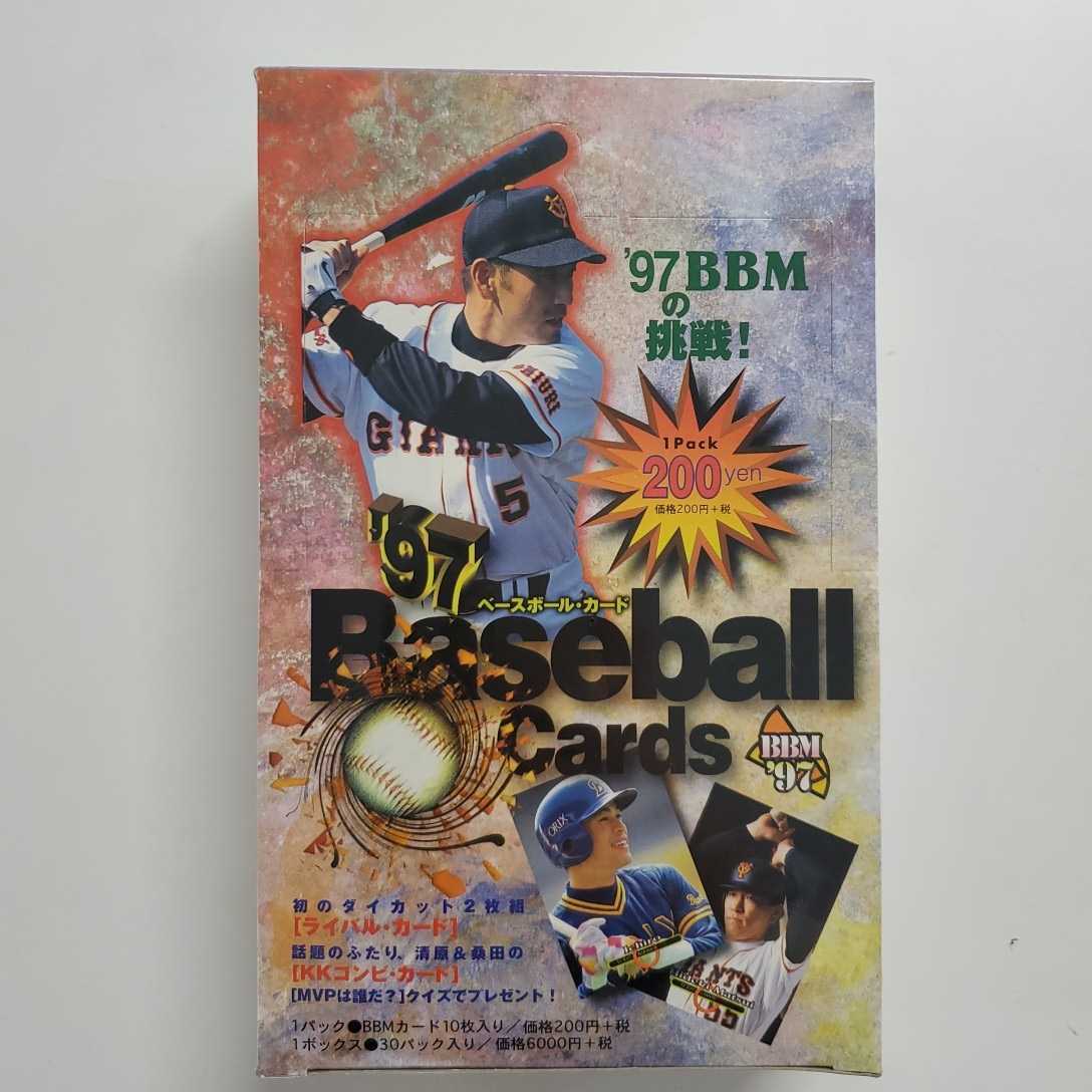 永遠の定番 ビンテージ 97 ベースボールカード BBM97 1BOX分 revecap.com