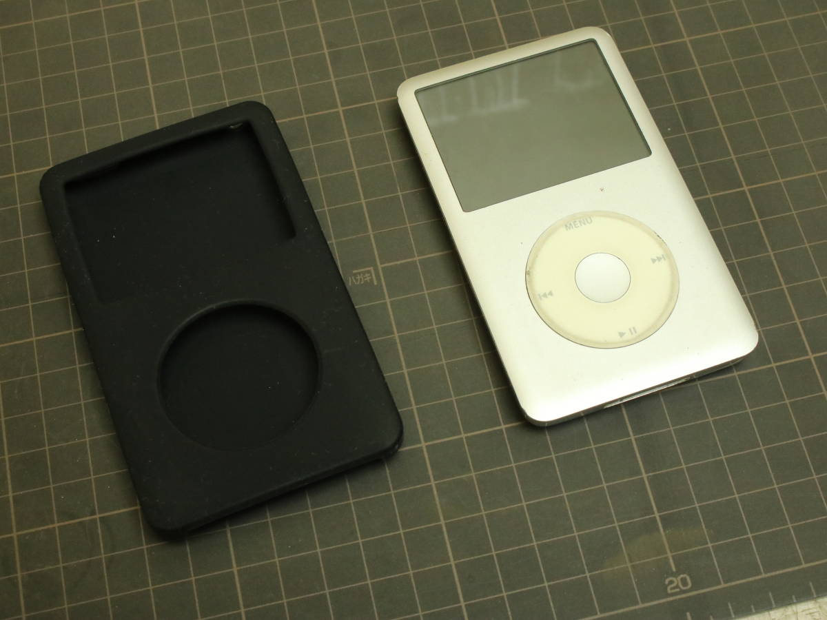 森の雑貨屋さん iPod classic 第6.5世代 160GB グレー パネル、電池