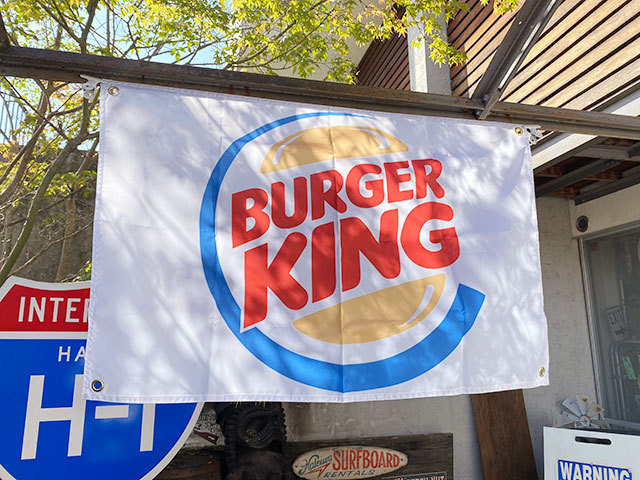 別格の高品質 バーガーキング　看板　3D プラスチック　BurgerKing　アメトイ　サイン 雑貨